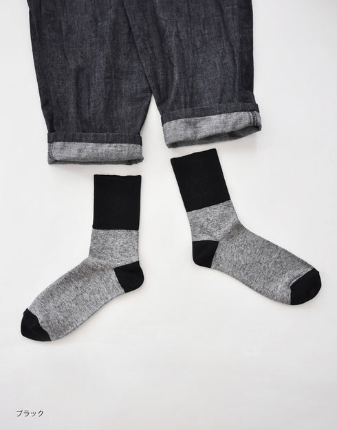 MORIKAGE SHIRT Socks/ Two-Tone